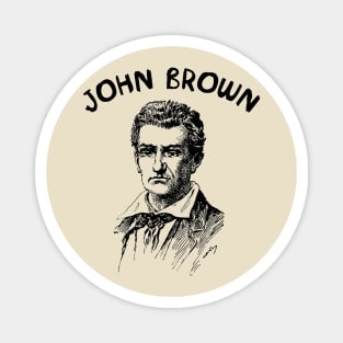 John Brown Silhouette - Abolitionist Magnet